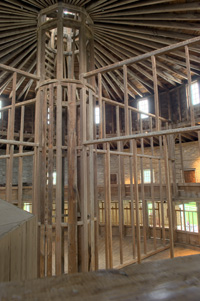 Round Barn Inside