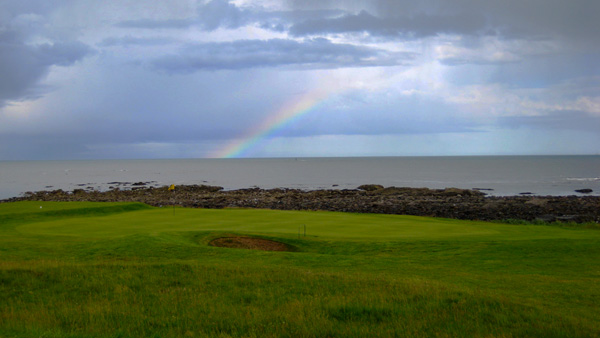 Hole at the end of the rainbow, Crail-Balcomie Links