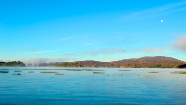 Tupper Lake Morning (Frosty Autumn)